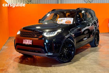 Black 2017 Land Rover Discovery Wagon Td6 Hse