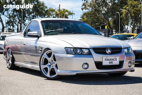 Silver 2006 Holden Commodore Utility Ss