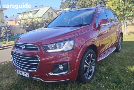 Red 2016 Holden Captiva Wagon 7 Ltz (4X4)