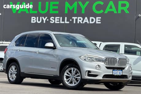 Silver 2014 BMW X5 Wagon Sdrive 25D