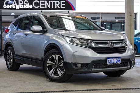 Silver 2017 Honda CR-V Wagon Vti (2Wd)
