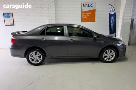 Grey 2013 Toyota Corolla Sedan Ascent Sport