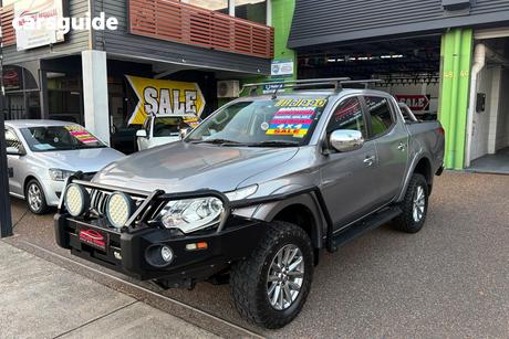 Grey 2016 Mitsubishi Triton Dual Cab Utility Gls (4X4)