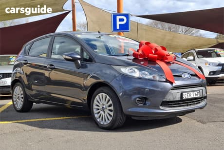 Grey 2012 Ford Fiesta Hatchback Lx