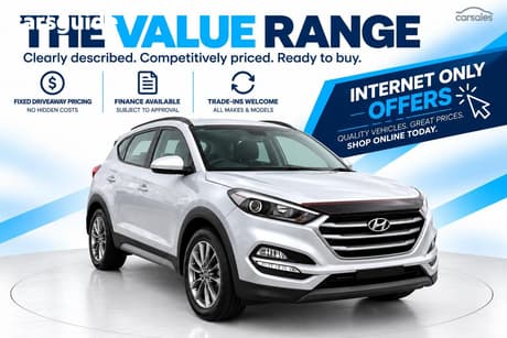 Silver 2017 Hyundai Tucson Wagon Active X (Fwd)