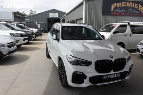 White 2020 BMW X5 Wagon Xdrive30D