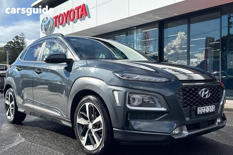 Grey 2018 Hyundai Kona Wagon Highlander