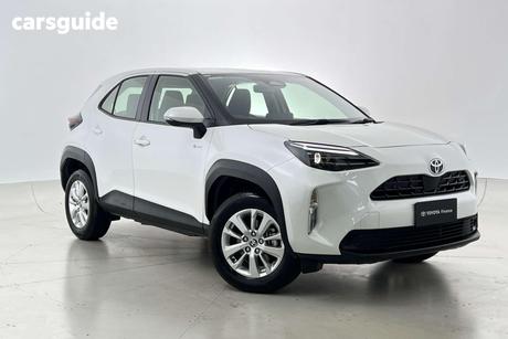 White 2025 Toyota YARIS CROSS HYBRID Hatch YARIS CROSS HYBRID GX 1.5L AUTO CVT HATCH