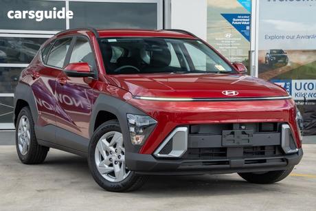 Red 2026 Hyundai Kona Wagon Hybrid