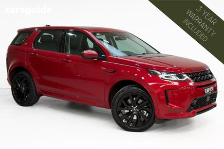 Red 2022 Land Rover Discovery Sport Wagon P250 R-Dynamic Hse (183Kw)