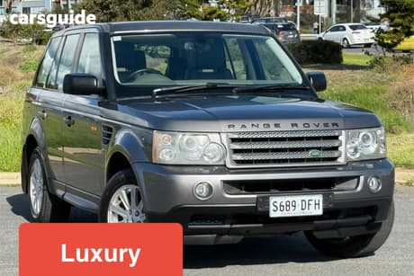 Grey 2008 Land Rover Range Rover Sport SUV TDV6 4X4