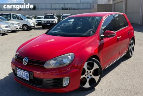 Red 2013 Volkswagen Golf Hatchback Gti
