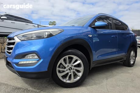 Blue 2017 Hyundai Tucson Wagon Active (Fwd)