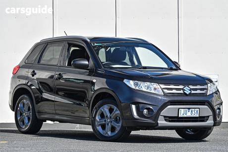 Black 2016 Suzuki Vitara Wagon Rt-S
