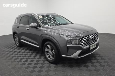 Grey 2023 Hyundai Santa FE Wagon Active Crdi (Awd)