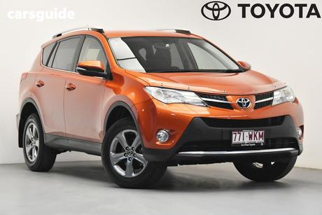 Orange 2015 Toyota RAV4 Wagon Gxl (2Wd)
