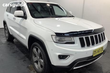 White 2015 Jeep Grand Cherokee Wagon Limited (4X4)