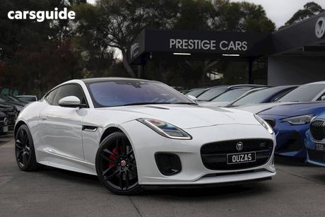White 2019 Jaguar F-Type Coupe V6 Chequered Flag Rwd (250Kw)