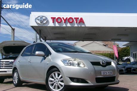 Silver 2007 Toyota Corolla Hatchback Conquest