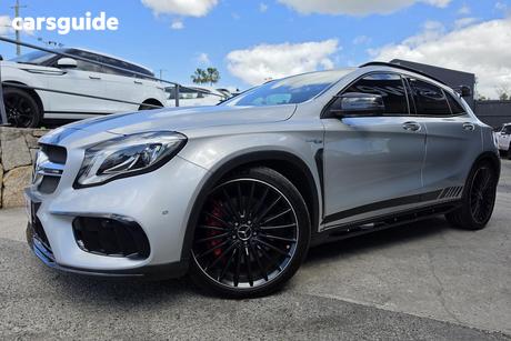 Silver 2017 Mercedes-Benz GLA45 Wagon 4Matic