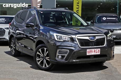 Grey 2019 Subaru Forester Wagon 2.5I Premium (Awd)