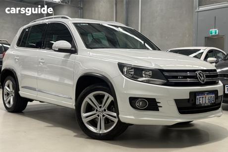 White 2014 Volkswagen Tiguan Wagon 132 Tsi (4X4)