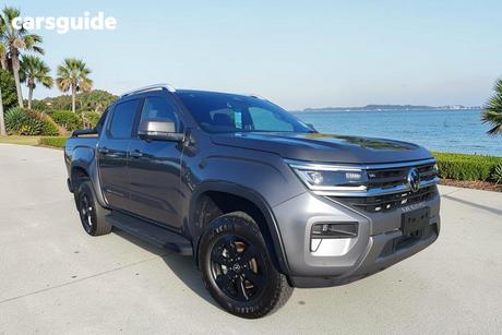 Grey 2026 Volkswagen Amarok Dual Cab Utility Panamericana Tdi600 4Motion
