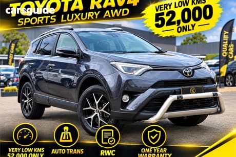 Grey 2018 Toyota RAV4 Wagon Gxl (2Wd)