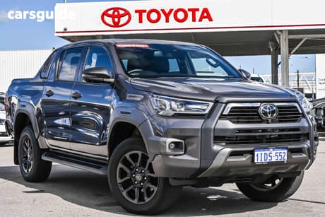 Grey 2022 Toyota Hilux Double Cab Pick Up Rogue (4X4)