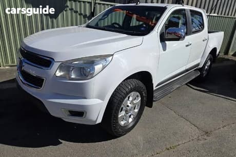 White 2012 Holden Colorado Crew Cab Pickup Ltz (4X2)