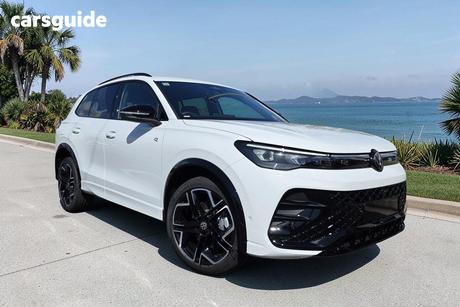 White 2026 Volkswagen Tiguan Wagon 195Tsi R-Line