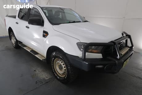 White 2018 Ford Ranger Crew Cab Utility Xl 2.2 (4X4)