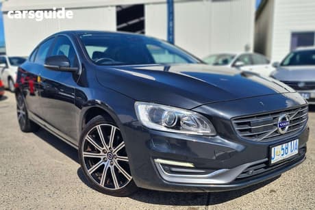 Grey 2014 Volvo S60 Sedan D4 Luxury