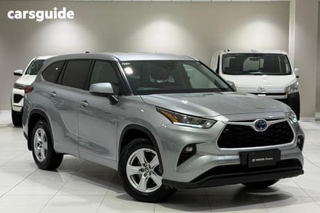 Silver 2023 Toyota Kluger Wagon Gx Hybrid Awd