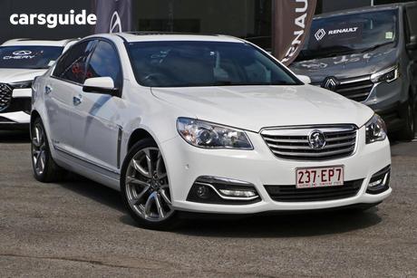 White 2017 Holden Calais Sedan V