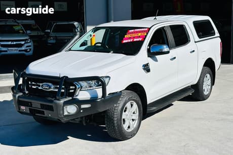 White 2019 Ford Ranger Double Cab Pick Up Xlt 3.2 (4X4)