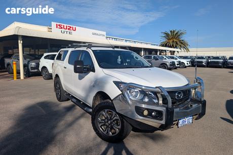 White 2017 Mazda BT-50 Dual Cab Utility Xtr (4X4)
