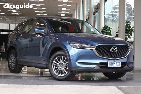Blue 2018 Mazda CX-5 Wagon Maxx Sport (4X2)