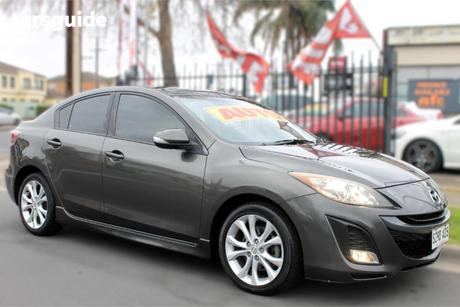 Grey 2009 Mazda 3 Sedan Sp25