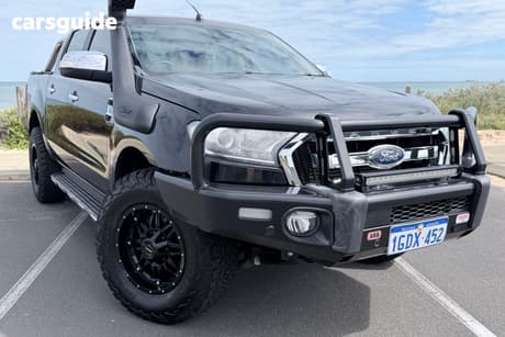 Black 2016 Ford Ranger Dual Cab Utility Xlt 3.2 (4X4)