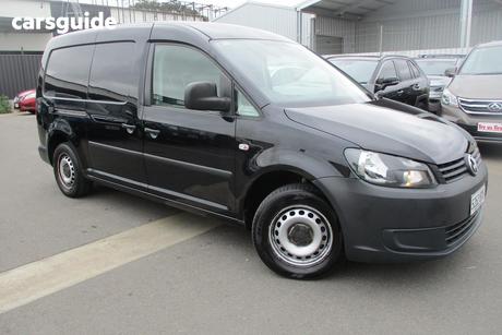 Black 2014 Volkswagen Caddy Commercial TDI250 BLUEMOTION F