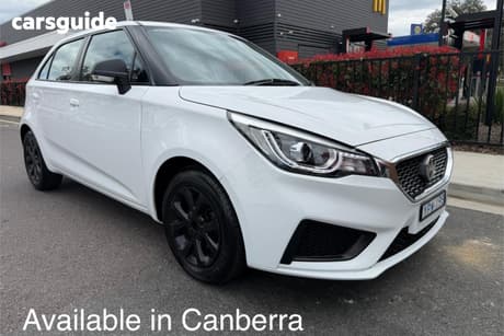 White 2022 MG MG3 Hatchback Core