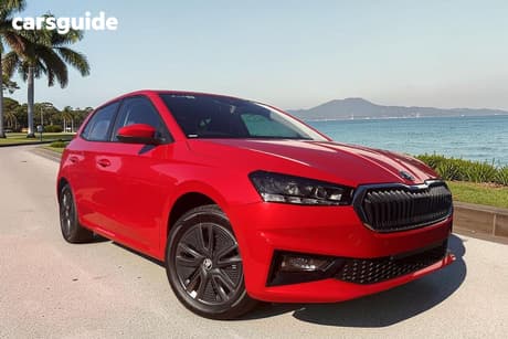 Red 2026 Skoda Fabia Hatch 85TSI SELECT F