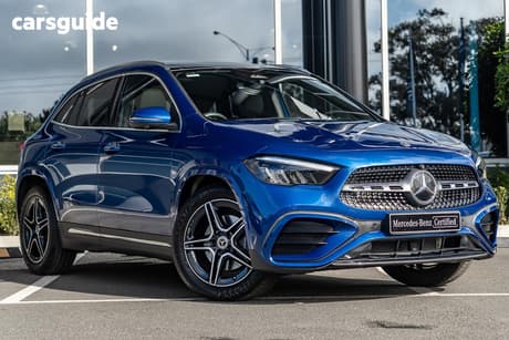 Blue 2025 Mercedes-Benz GLA200 Wagon 200