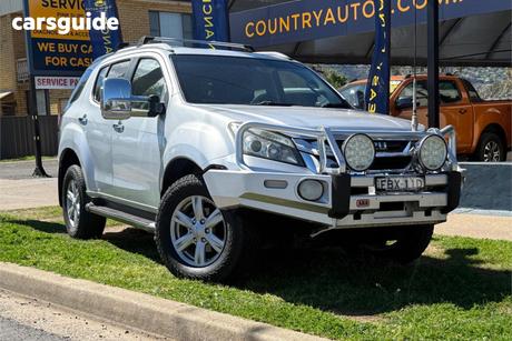 Silver 2014 Isuzu MU-X Wagon Ls-T (4X4)