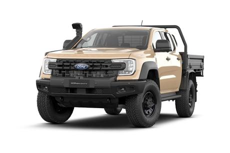 Beige 2025 Ford Ranger Super Cab Chassis Super Duty (4X4)