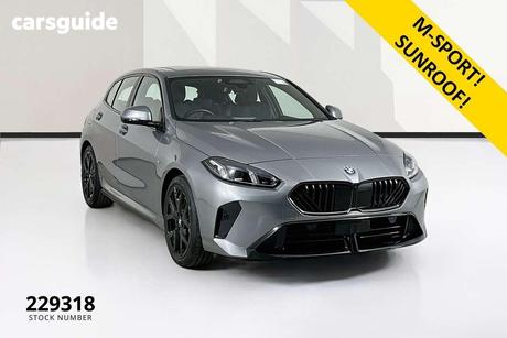 Grey 2025 BMW 118I Hatchback M Sport