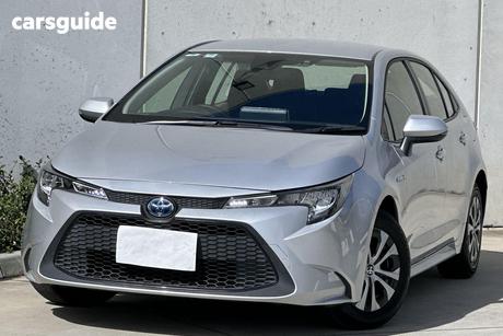 Silver 2021 Toyota Corolla Sedan Ascent Sport (Hybrid)