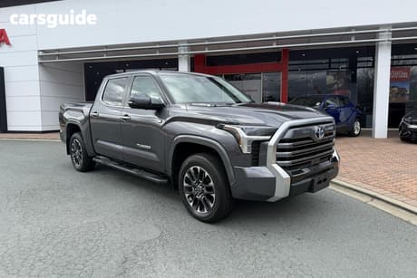 Grey 2023 Toyota Tundra Dual Cab Pick-up Limited