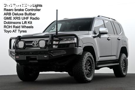 Grey 2023 Toyota Landcruiser Wagon Lc300 Sahara (4X4)
